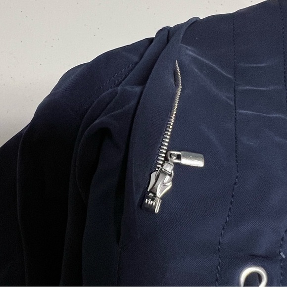 st. John Navy Blue Full Zip Jacket (no hood) - Picture 12 of 15